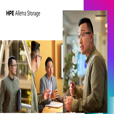 HPE Alletra Storage MP For The HPE Nimble Storage Elite