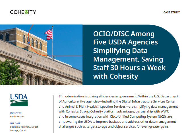 USDA Simplifies Data Management, Saving Staff 30 Hours a Week